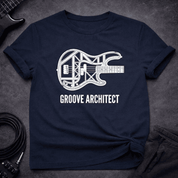 Groove Architect T Shirt Gift For Bass Player