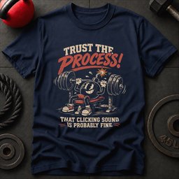 Trust The Process T Shirt Gift For Fitness Lover