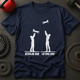 Lifting Dad T Shirt Gift For Dad