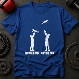 Lifting Dad T Shirt Gift For Dad