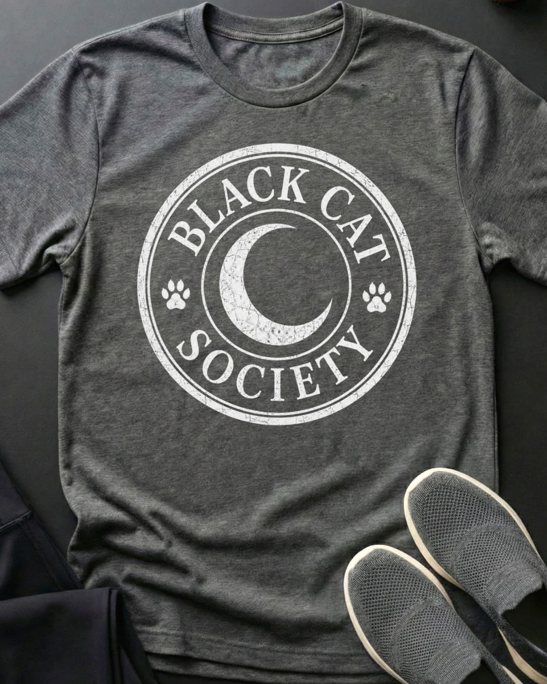 Bcs Moon Tee Gift For Cat Lover
