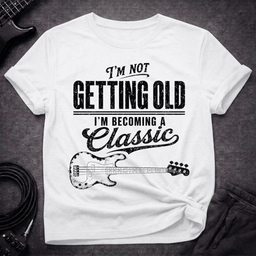 Becoming A Classic T Shirt Gift For Bass Player