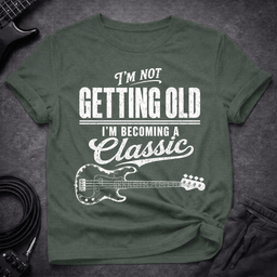 Becoming A Classic T Shirt Gift For Bass Player