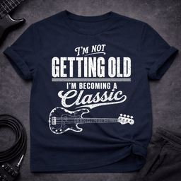 Becoming A Classic T Shirt Gift For Bass Player