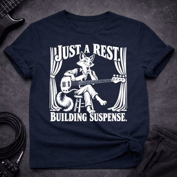 Just A Rest T Shirt Gift For Bass Player