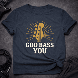 God Bass You T Shirt Gift For Bass Player