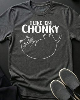 Chonky Tee Gift For Cat Lover