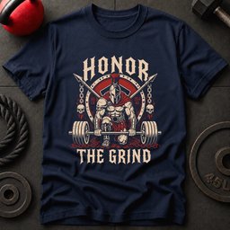 Honor The Grind T Shirt Gift For Fitness Lover