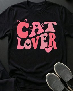 Cat Lover Tee Gift For Cat Lover
