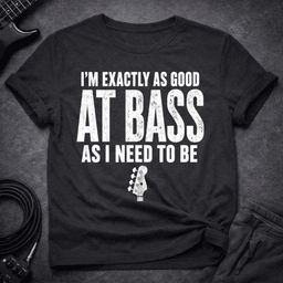 Bass Standards T Shirt Gift For Bass Player