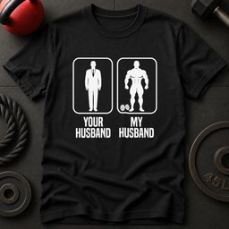 Your Husband My T Shirt Gift For Fitness Lover