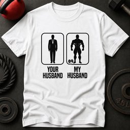 Your Husband My T Shirt Gift For Fitness Lover