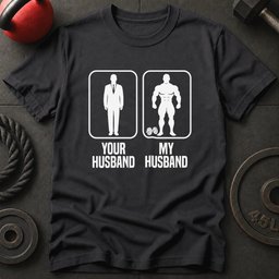 Your Husband My T Shirt Gift For Fitness Lover