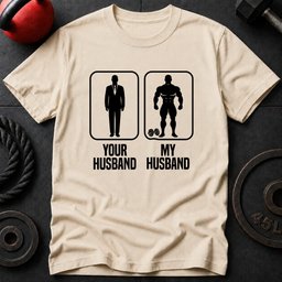 Your Husband My T Shirt Gift For Fitness Lover