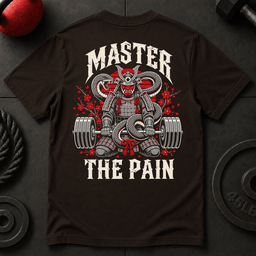 Master The Pain T Shirt Gift For Fitness Lover