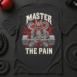 Master The Pain T Shirt Gift For Fitness Lover