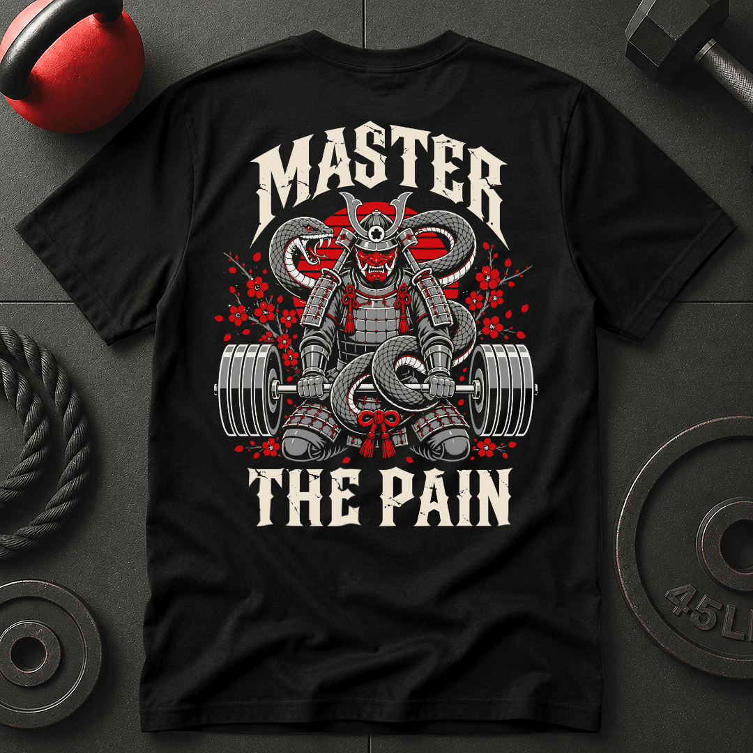 Master The Pain T Shirt Gift For Fitness Lover
