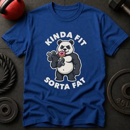 Kinda Fit Sorta Fat T Shirt Gift For Fitness Lover