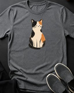 Calico Cat Tee Gift For Cat Lover