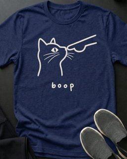Boop Tee Gift For Cat Lover