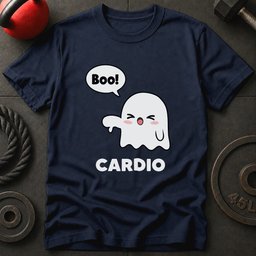 Boo Cardio T Shirt Gift For Fitness Lover