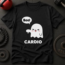 Boo Cardio T Shirt Gift For Fitness Lover