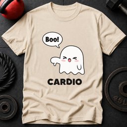 Boo Cardio T Shirt Gift For Fitness Lover