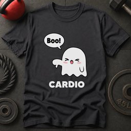 Boo Cardio T Shirt Gift For Fitness Lover