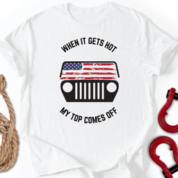 Top Comes Off T Shirt Gift For Offroad Enthusiast