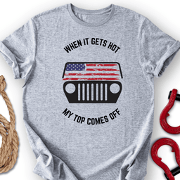 Top Comes Off T Shirt Gift For Offroad Enthusiast