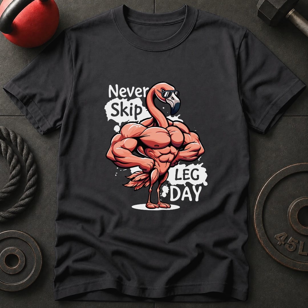 Never Skip Leg Day T Shirt Gift For Fitness Lover