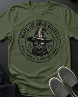 Bc Coven Supply Tee Gift For Cat Lover