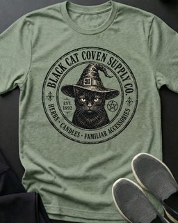 Bc Coven Supply Tee Gift For Cat Lover