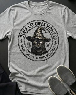 Bc Coven Supply Tee Gift For Cat Lover