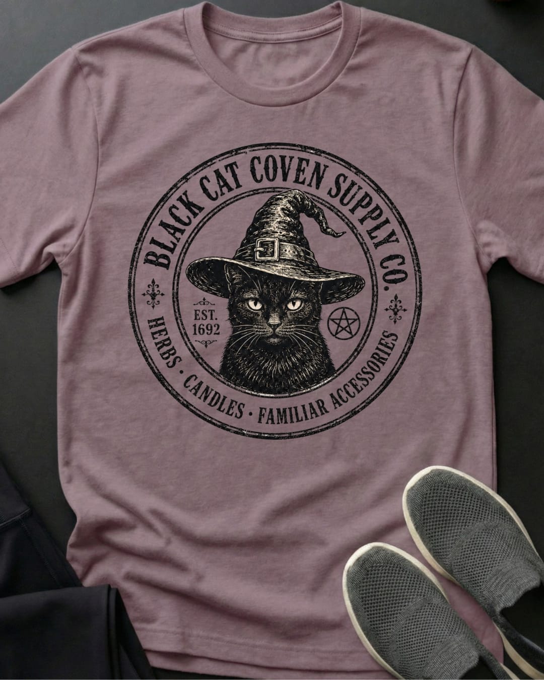 Bc Coven Supply Tee Gift For Cat Lover