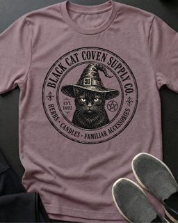 Bc Coven Supply Tee Gift For Cat Lover
