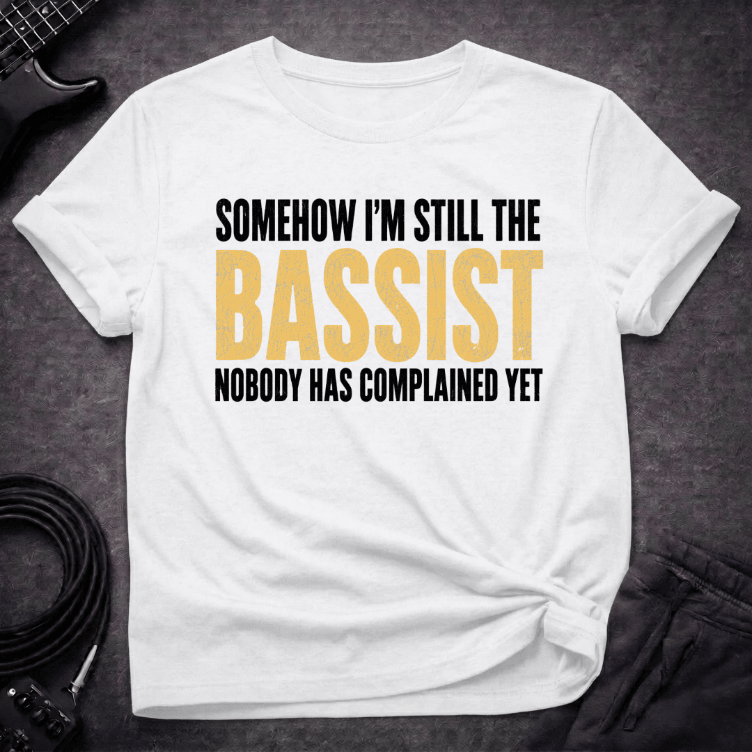 No Complaints T Shirt Gift For Bass Player