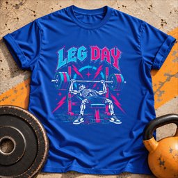 Leg Day Logic T Shirt Gift For Fitness Lover