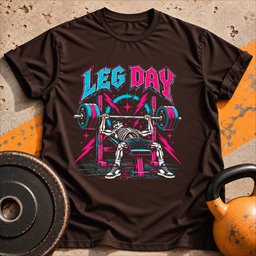 Leg Day Logic T Shirt Gift For Fitness Lover