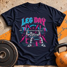 Leg Day Logic T Shirt Gift For Fitness Lover