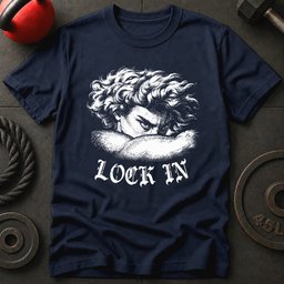 Lock In Fallen Angel T Shirt Gift For Fitness Lover