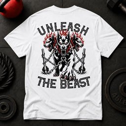 Unleash The Beast T Shirt Gift For Fitness Lover