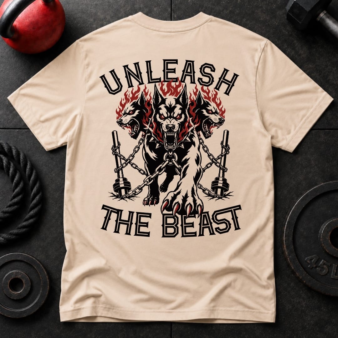 Unleash The Beast T Shirt Gift For Fitness Lover