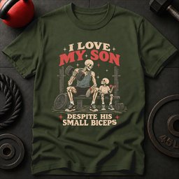 Love My Son T Shirt Gift For Fitness Lover