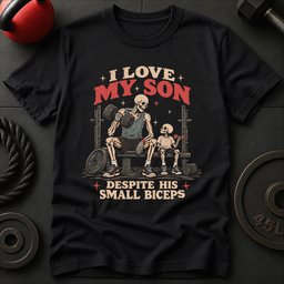 Love My Son T Shirt Gift For Fitness Lover