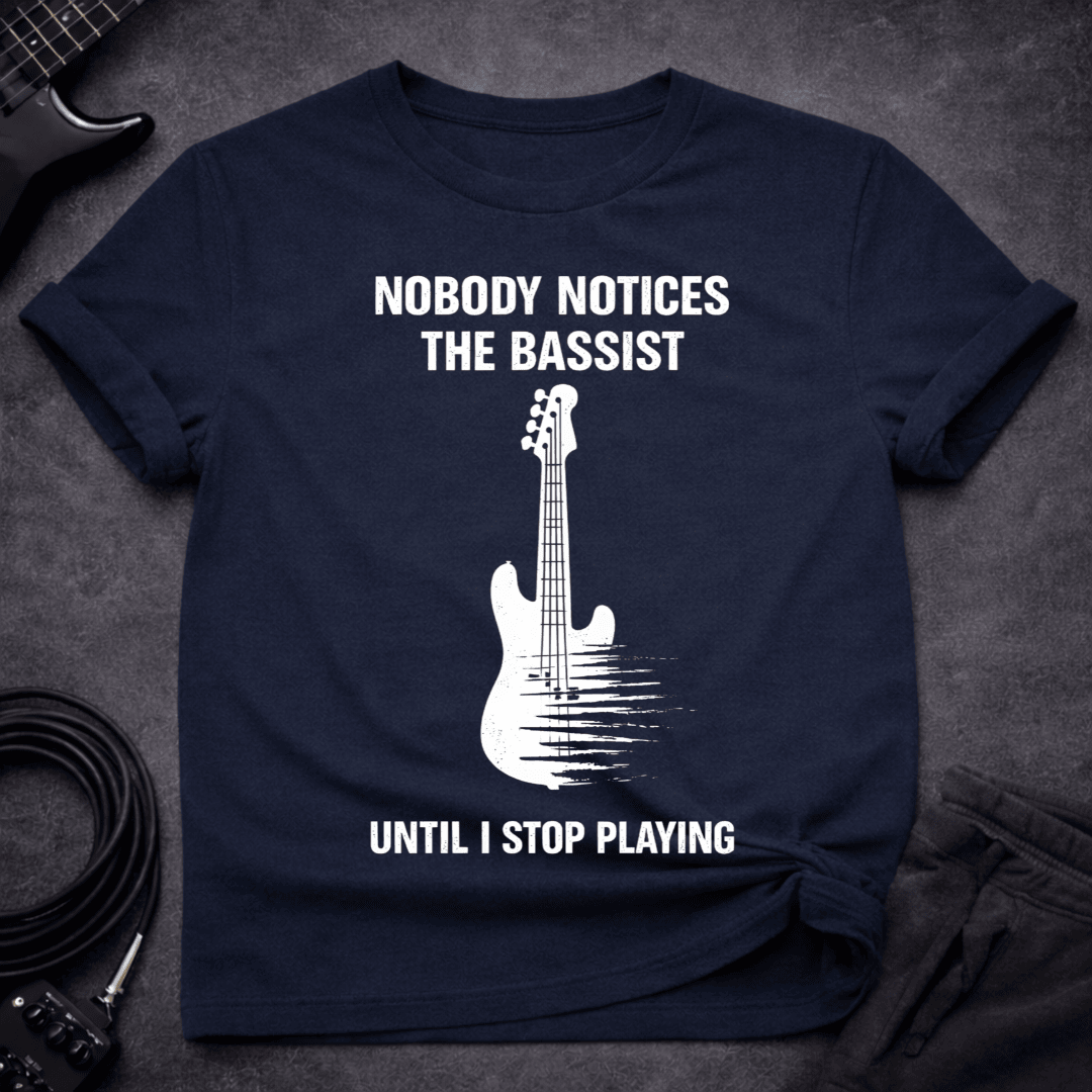Until I Stop Playing T Shirt Gift For Bass Player