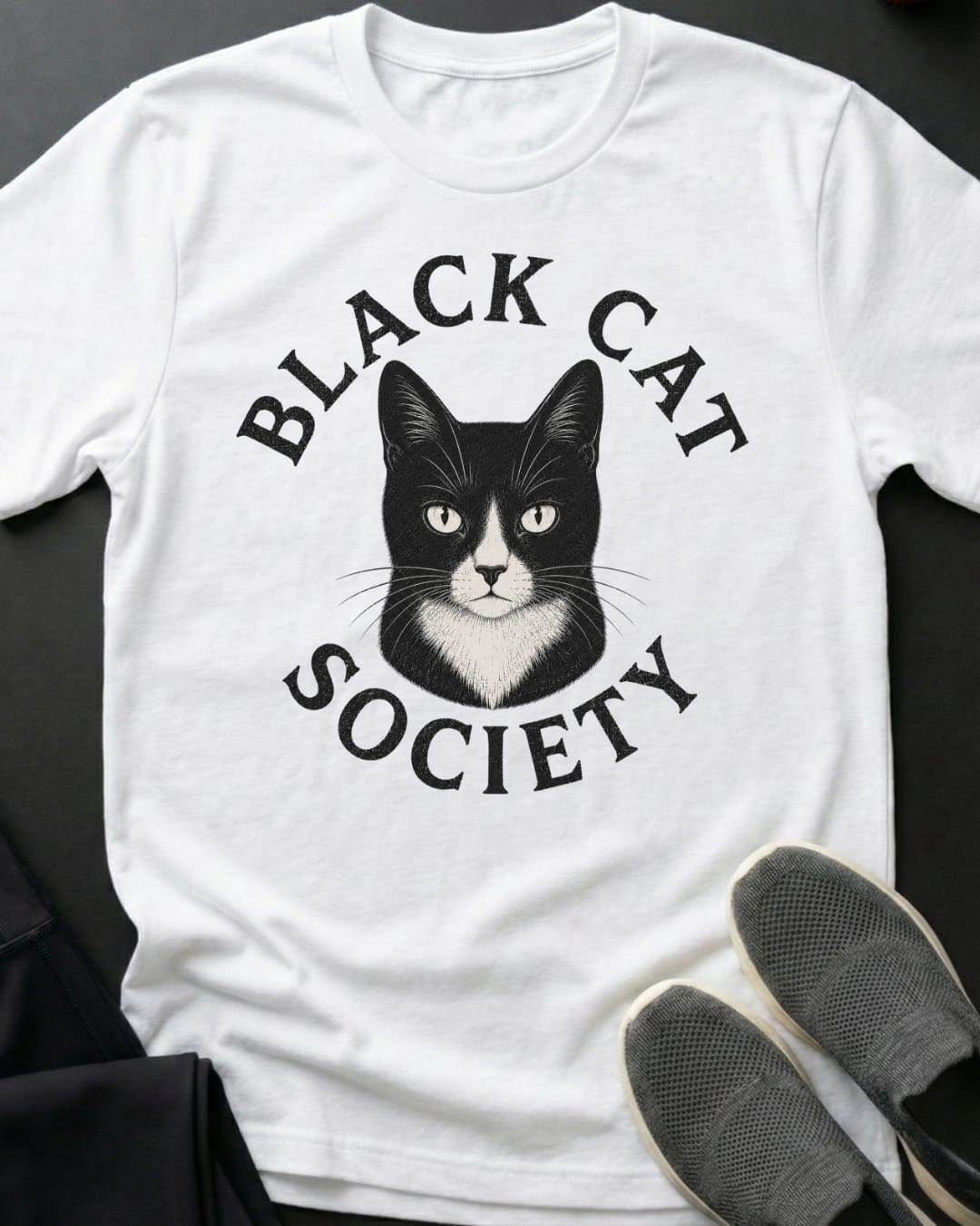 Bcs Tuxedo Tee Gift For Cat Lover