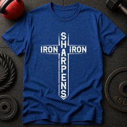 Iron Sharpens Iron T Shirt Gift For Fitness Lover