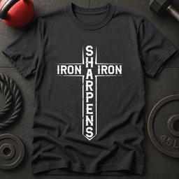 Iron Sharpens Iron T Shirt Gift For Fitness Lover