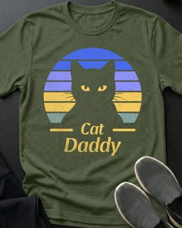 Cat Daddy Tee Gift For Cat Lover